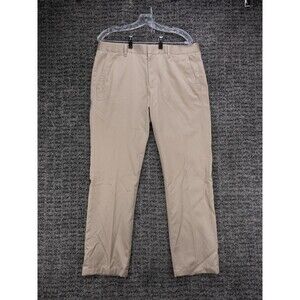 Bonobos Pants Mens 34x29 (Tag 33x34) Beige Slim Straight Wednesday Chino Preppy